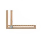 RULER 16X10X0.3CM MDF