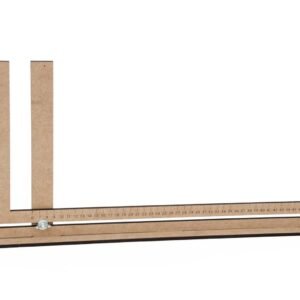 RULLER 52X25X0.5CM MDF