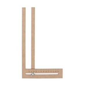 RULER 17X30X0.3CM MDF