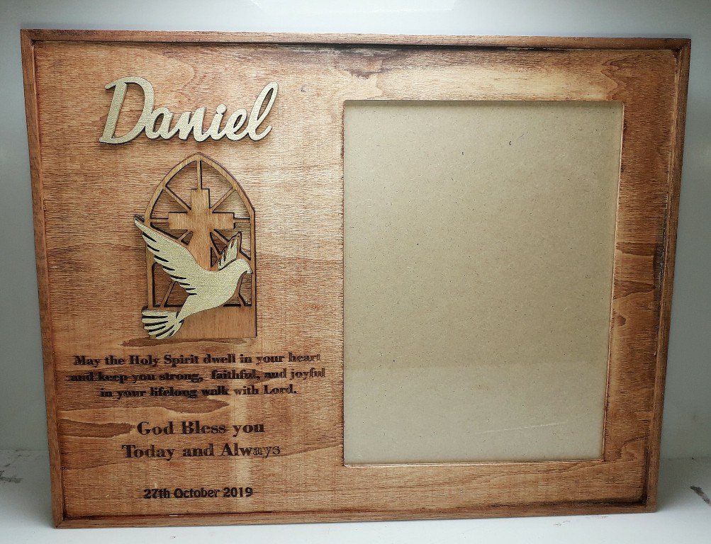 Confirmation Name Gift Frame - Image 2