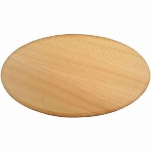 Wooden panel oval 24,8cm x 14,2cm x 14mm pine