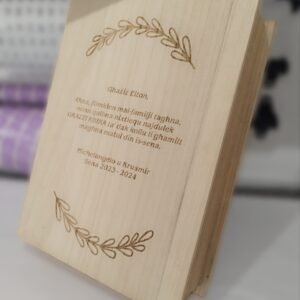 Book Box - Large - Leaves Design