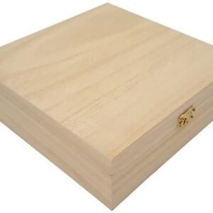 Wooden Box Square