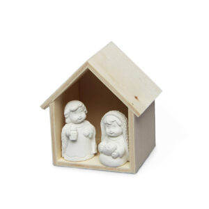 CHRISTMAS CRIB 5CM