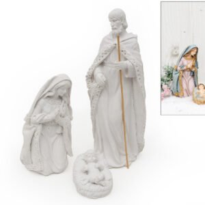 CHRISTMAS CRIB 3P  25CM