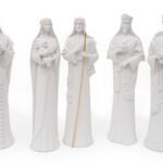 CHRISTMAS CRIB 5P  36CM