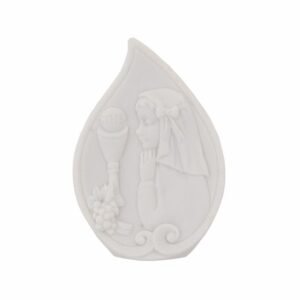 BASE 6CM W/CHILD HOLY COMMUNION - Girl