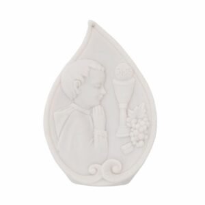 BASE 6CM W/CHILD HOLY COMMUNION - Boy
