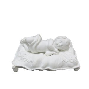 Menino Jesus NA CAMA 12.3x8.5x6.5