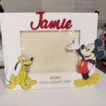 Large White Frame - Disney Theme