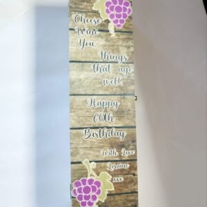 Wine Box with Personalized Print