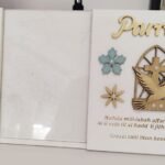 Holy Communion/ Confirmation Wooden Frame - White Base