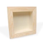 FRAME W/GLASS 33X33X8CM