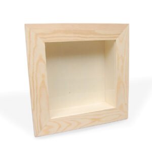 FRAME W/GLASS 33X33X8CM