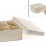 BOX 4 DIV. 16.5X16.5X8CM