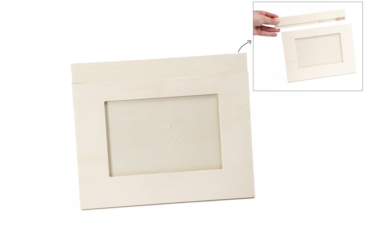 vBF * FRAME 23X19CM W/BRIM