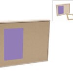 FRAME  23X18.5X3.5CM (PHOTO 10/15)