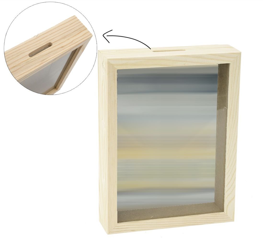 Standing Money Box Frame - Scic Crafts Studio