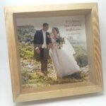 Box Square Frame with Glass - B'Tifkira taż-żwieġ tagħkom