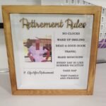 Box Square Frame with Glass - Retirement
