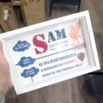 Baby Box Frame with Glass - Liverpool Theme