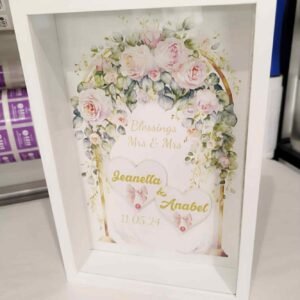 Glass Frame - Wedding Gift