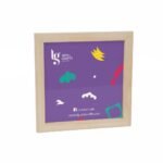 Frame with glass - 23.5 x 23.5 x 1.6