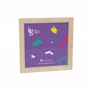 Frame with glass - 23.5 x 23.5 x 1.6