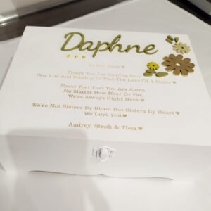 Wooden Keepsake Box - Friends