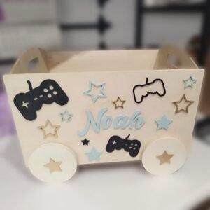 Personalised Kid's Toy Box - Gaming