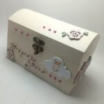 Curved Moneybox – Flowers and Fox
