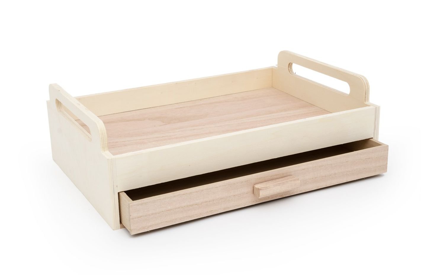 TRAY W/ DRAWER 40x28x13CM