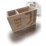Wooden Pencil Box with Chalk Board
