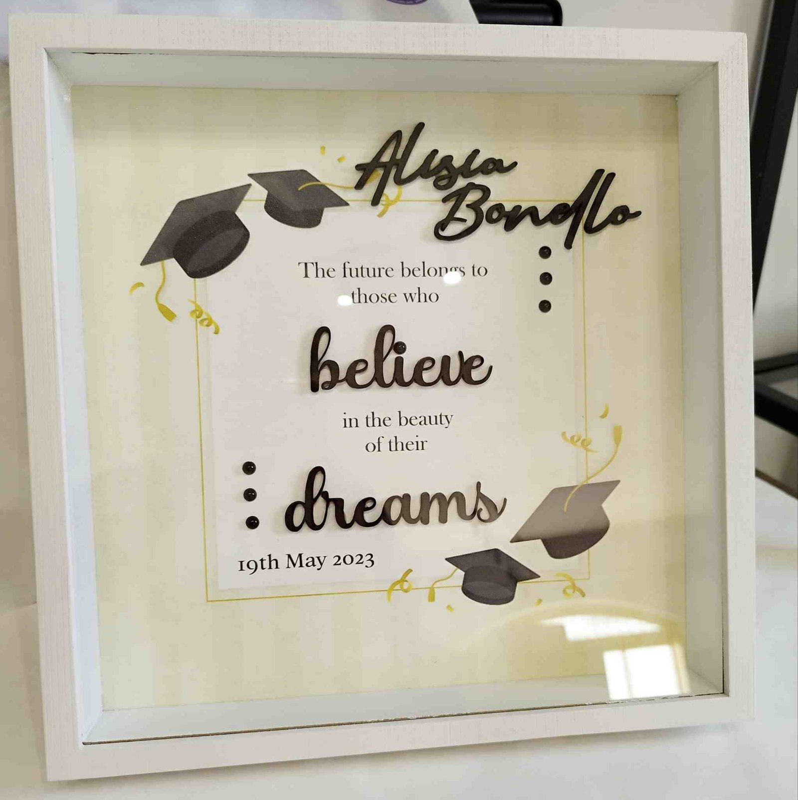 Graduation Frame with Glass - Image 2