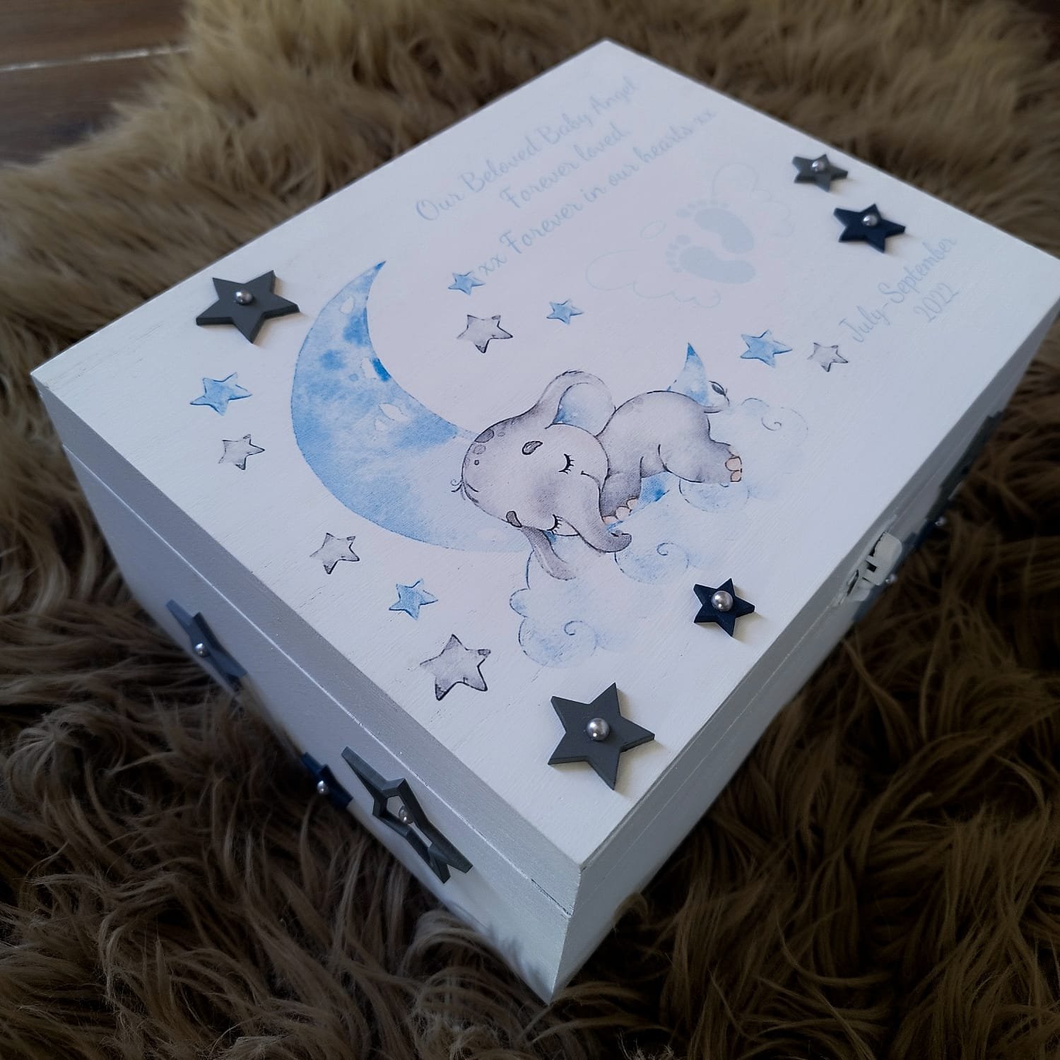 Keepsake Wooden Box - Baby Sympathy - Image 2