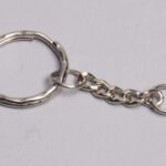 25mm Split Ring & 30mm Chain Nickel Plated