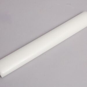 CANDLE BAPTISM OVAL 4.5X32CM WHITE