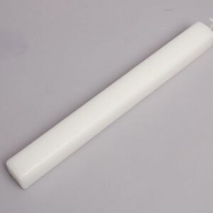 CANDLE BAPTISM SQUARE 3X32CM WHITE
