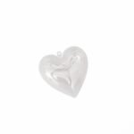 ACRYLIC HEART 4.5X8x8CM