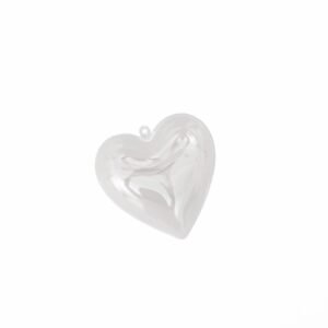 ACRYLIC HEART 4.5X8x8CM