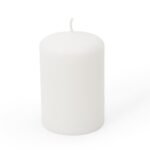 CANDLE D.6.8X10CM WHITE