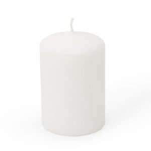 CANDLE D.6.8X10CM WHITE