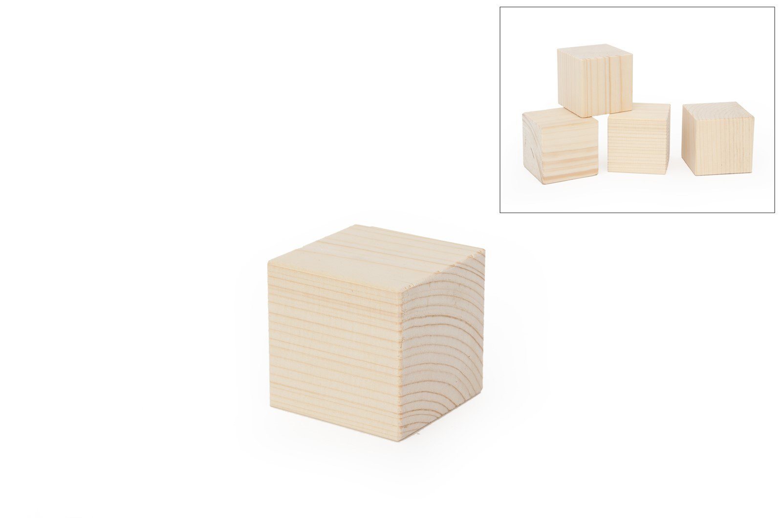 Wooden Cube 7X7CM