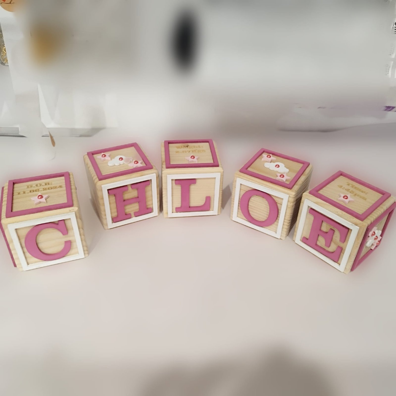 Baby Blocks - Clouds & Stars - Image 3