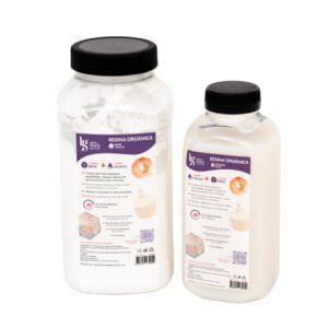 Waterbased Organic Resin - 2 Components 500ml+1000grs