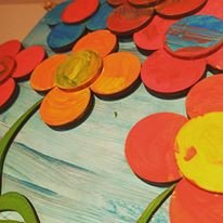 Paint Your Own Wooden Crafts - Flowers - Image 9