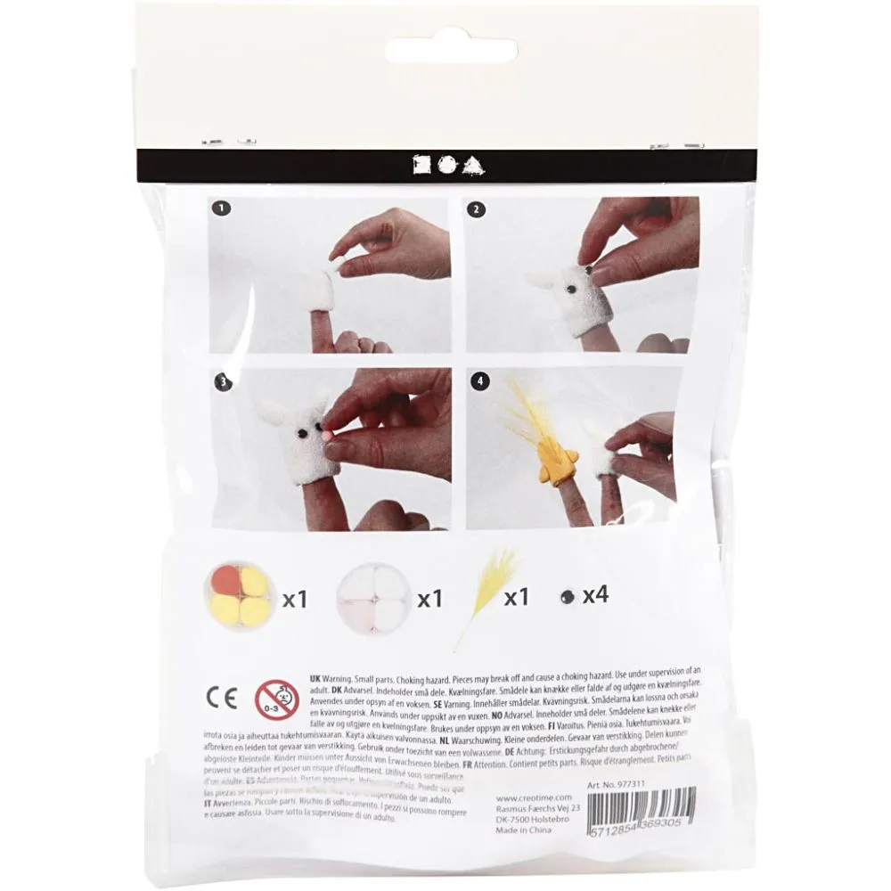 Mini Craft Kit - finger dolls - Image 2