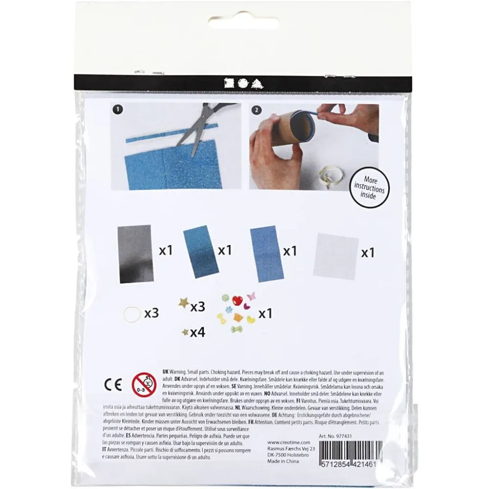 Mini Craft Kit - Toilet roll kaleidoscope - Image 2