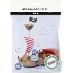 Mini Craft Kit - Egg box pirate ship