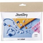 Mini Craft Kit Jewellery, Flowers, assorted colours,
